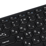 Клавіатура з тачпадом 2E KT100 WL Black