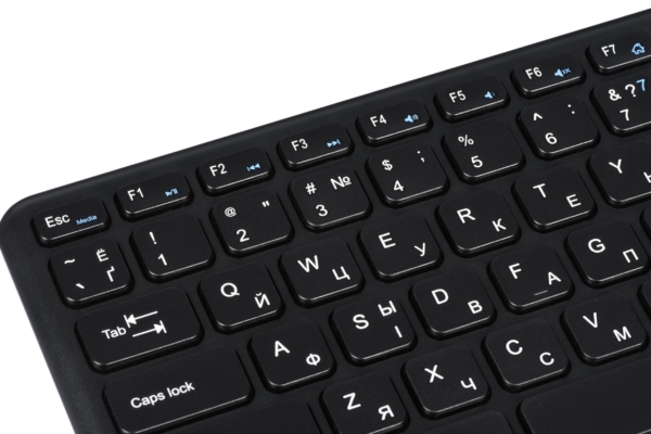 Клавіатура з тачпадом 2E KT100 WL Black