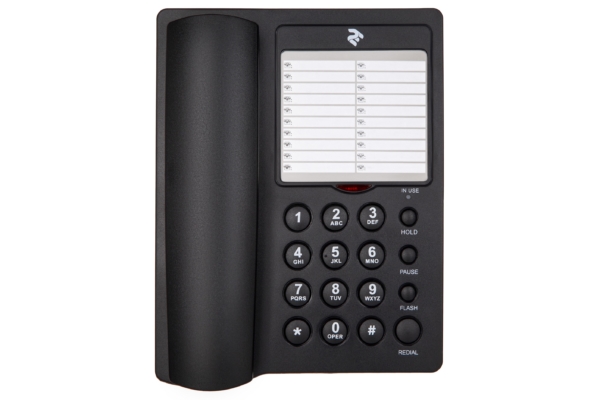 Аналоговий телефон 2E AP-310 Black