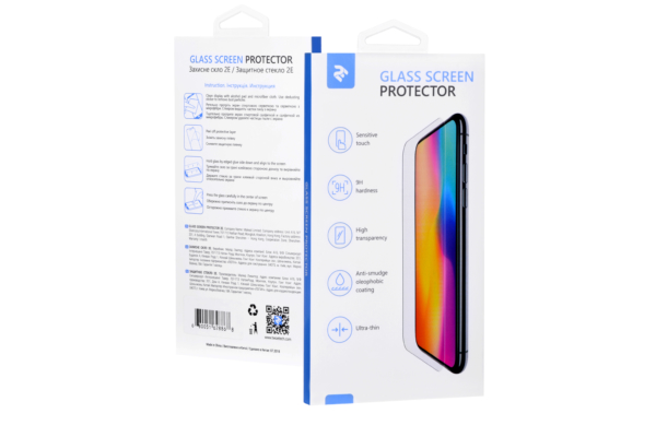 Защитное стекло 2E iPhone XS/11 Pro 5.8, 3D black border FG