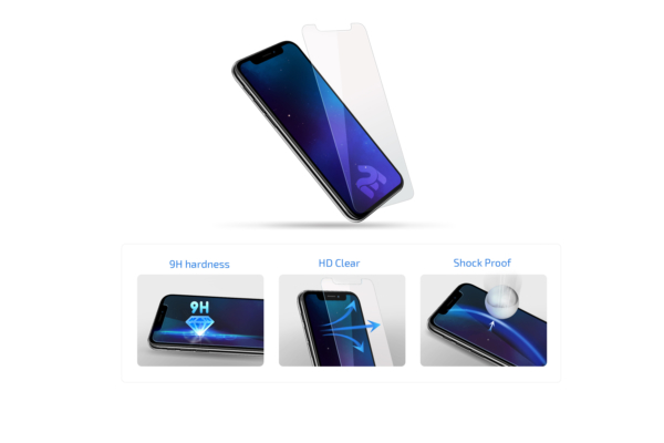 Защитное стекло 2E Huawei Y7 2019, 2.5D Clear