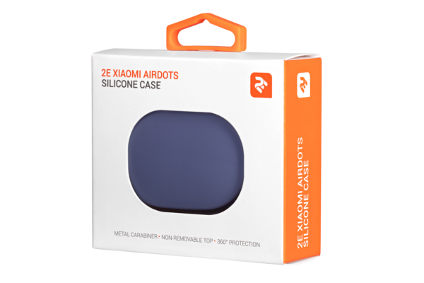 Чохол 2Е для Xiaomi AirDots, Pure Color Silicone (1.5mm), Lavender