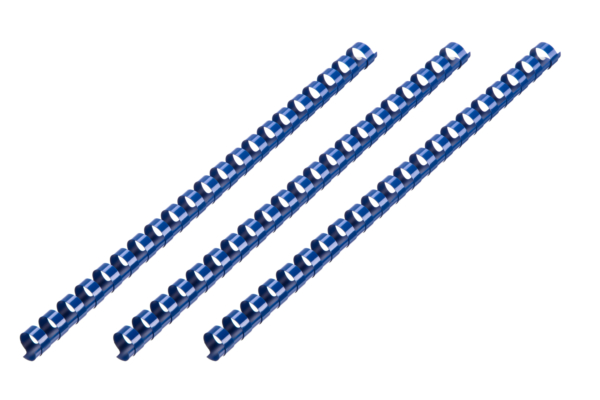 Пластикові пружини для біндера 2E, 45 мм, сині, 50 шт