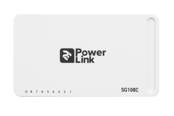 Коммутатор 2E PowerLink SG108C 8xGE, неуправляемый