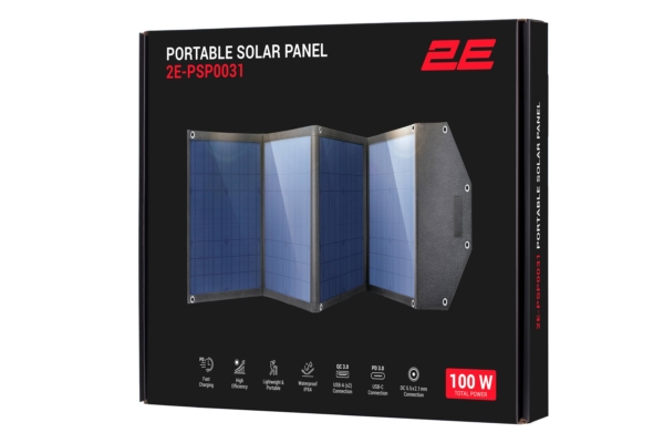 Портативная солнечная панель 2E PSP0031