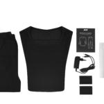 Жіноча термобілизна з підігрівом 2E eFiber for Women Black, розмір XL