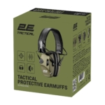 Тактичні захисні навушники 2E Pulse Pro Army Green NRR 22 dB, активні