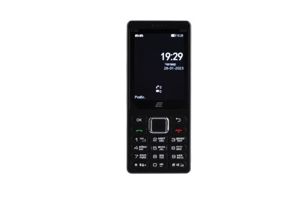 Мобільний телефон 2E E280 2022 Dual SIM Black